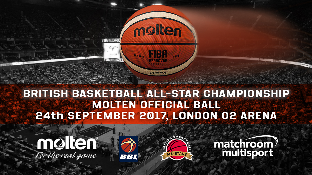 MOLTEN ANNOUNCED AS OFFICIAL BALL OF BRITISH BASKETBALL ALL-STARS CHAMPIONSHIP