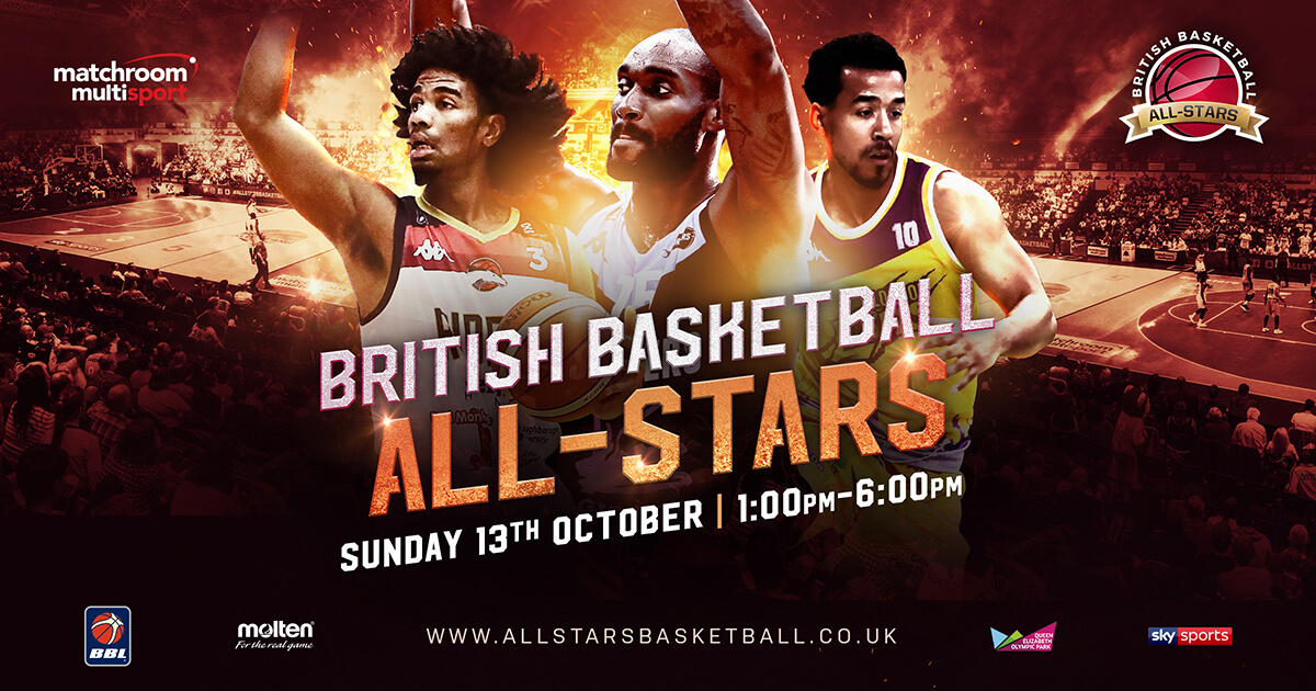 BRITISH BASKETBALL ALL-STARS CHAMPIONSHIP RETURNS OCTOBER 13